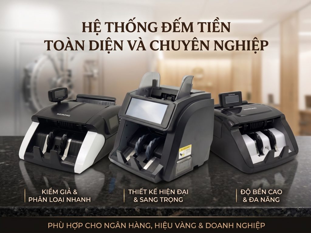 Video giới thiệu máy đếm tiền