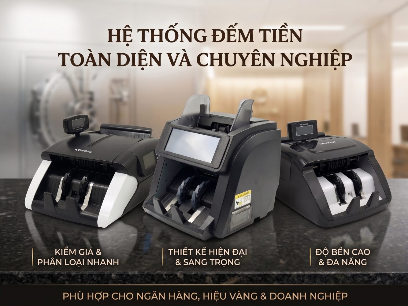 Video giới thiệu máy đếm tiền